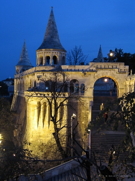 Night View of the Fisherman's Bastion