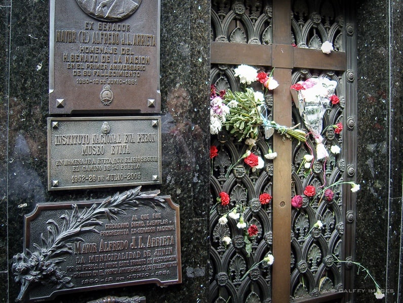 Eva (Evita) Duarte Perón's Tomb