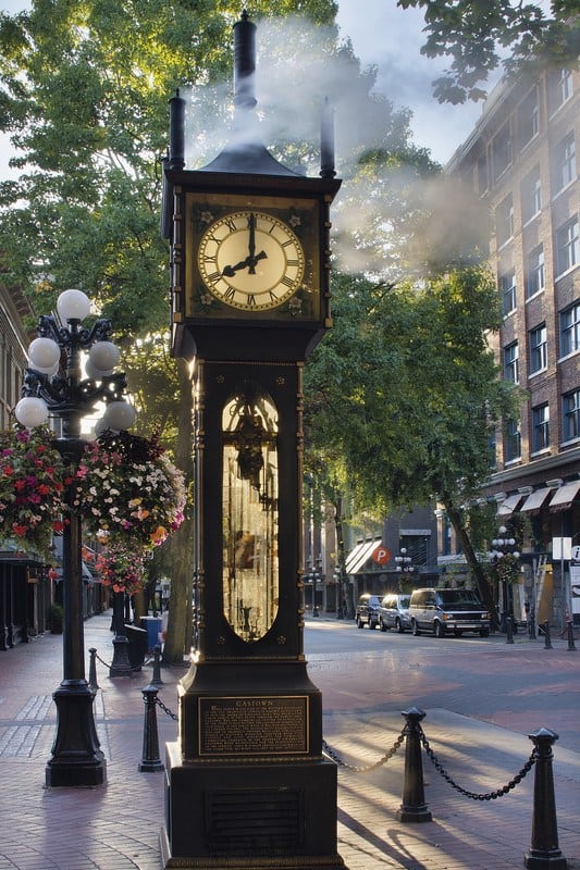 steam clock