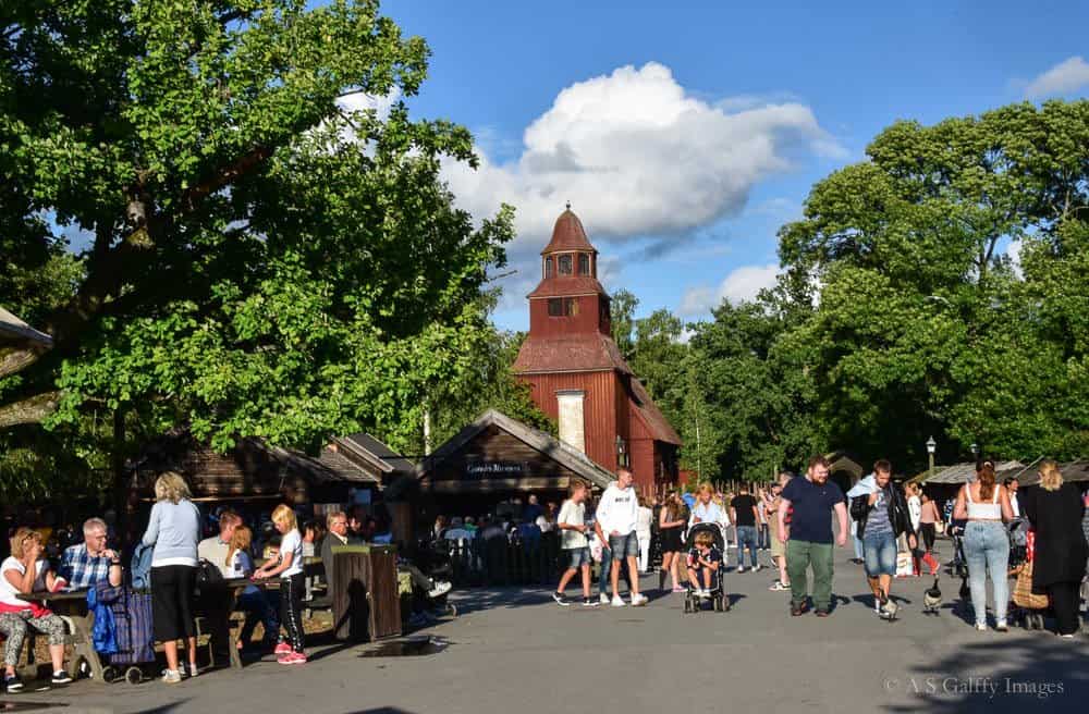 Image depicting the main entrance in Skansen Image depicting the main entrance in Skansen